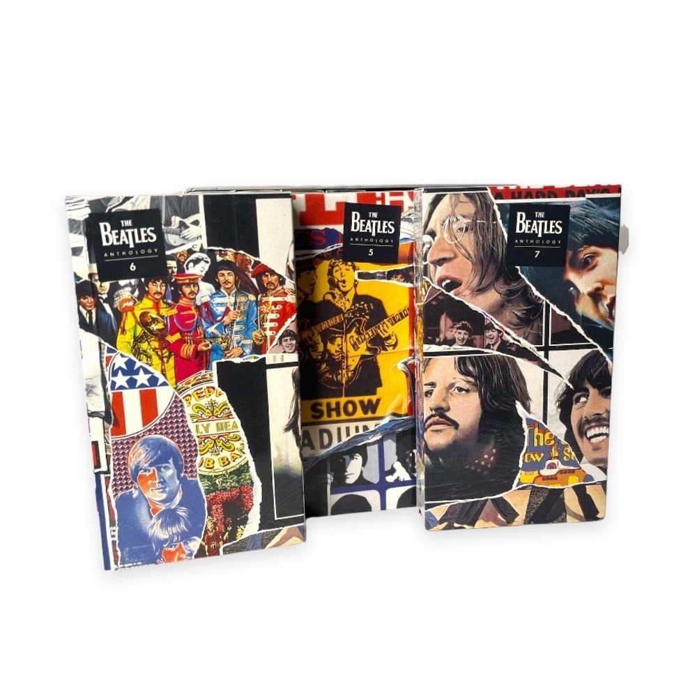 The Beatles Anthology VHS 1996 1 - 8 Tape Set Capital Records Vintage Collector - Picture 6 of 9